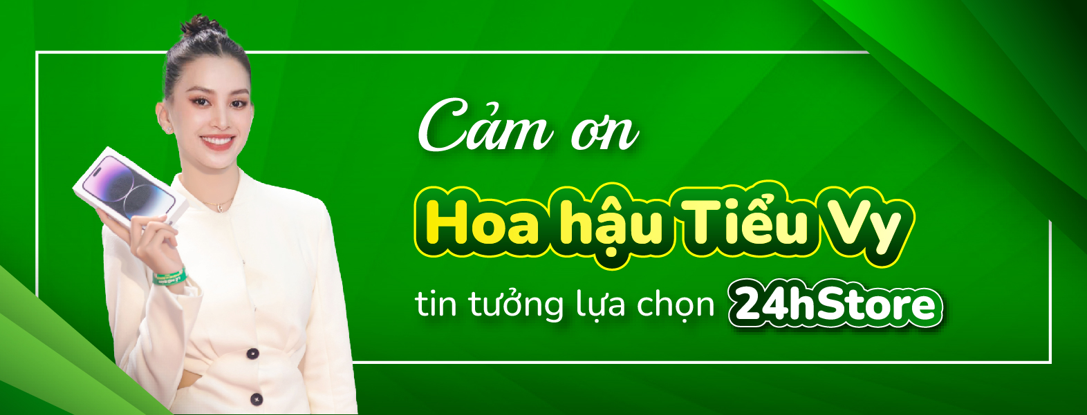 Hoa hậu Tiểu Vy sắm iPhone 14 Pro Max