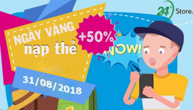 Khuyến mãi 50% từ nhà mạng Viettel, MobiFone, Vinaphone đã quay trở lại!