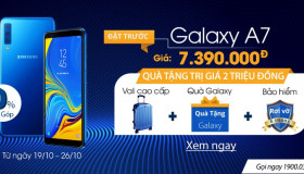 Đặt trước Samsung Galaxy A7 (2018) chính hãng, giá rẻ tại 24hstore