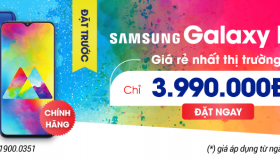 Đặt trước Samsung Galaxy M20 chính hãng giá rẻ nhất thị trường
