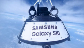 Samsung chơi lớn thả rơi 10 chiếc Galaxy S10 từ độ cao 24km