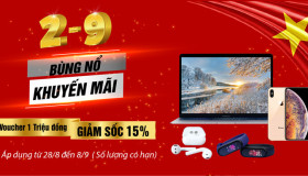 ĐẠI LỄ BÙNG NỔ – GIẢI PHÓNG MÁY giảm 15% nhận Voucher 1 Triệu Đồng