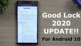 Samsung Good Lock 2020 bắt đầu được triển khai trên nền tảng Android 10