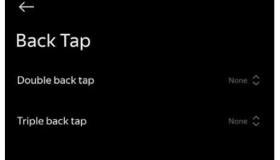 Tính năng Back Tap đang được Xiaomi phát triển mạnh