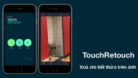 Xóa chi tiết thừa trên ảnh bằng TouchRetouch