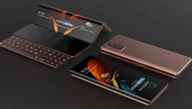 Samsung ra mắt smartphone lai tablet có thể gập 2 lần trong năm nay