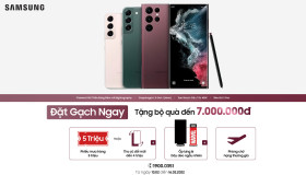 Đặt gạch Samsung Galaxy S22 Series - nhận bộ quà tặng 7.000.000đ