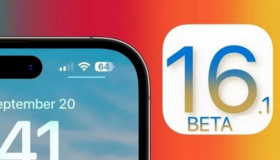iOS 16.1 beta 4: Lỗi hiển thị phần trăm pin cuối cùng cũng chấm dứt