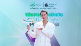 Hà Kino sắm siêu phẩm iPhone 14 Pro Max VN/A giá tốt tại 24hStore 