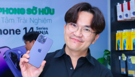 MC quốc dân Đại Nghĩa đến sự kiện mở bán của 24hStore để sở hữu ngay "tân binh" iPhone 14 Pro Max