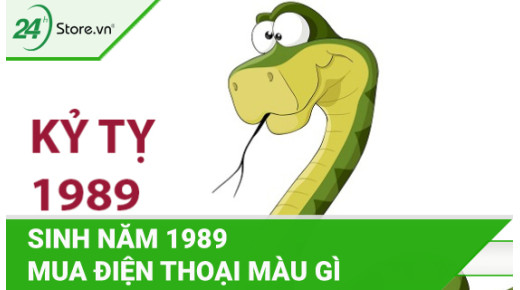 Sinh năm 1989 mua điện thoại màu gì thu hút TÀI LỘC?