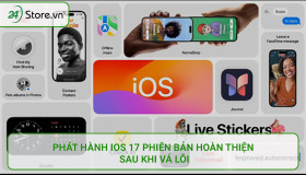 Phát hành iOS 17 phiên bản HOÀN THIỆN sau khi vá lỗi