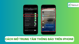 Cách tắt | Cách mở Trung tâm thông báo trên iPhone và iPad