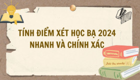 3 trang web tính điểm xét học bạ THPT 2026 chính xác nhất