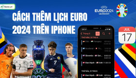 Hướng dẫn cách thêm lịch Euro 2024 trên iPhone CỰC DỄ