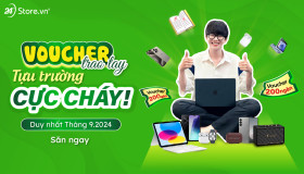Voucher trao tay - Tựu trường cực cháy!