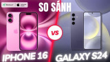So sánh iPhone 16 và Galaxy S24: Flagship nhỏ gọn nào ĐÁNG MUA?