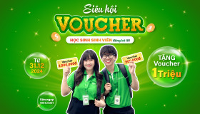 Siêu hội Voucher - Học sinh Sinh viên và các bác tài xe công nghệ đừng bỏ lỡ!
