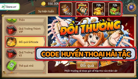 Code Huyền Thoại Hải Tặc MỚI NHẤT tháng 10/2026 cập nhật mỗi ngày