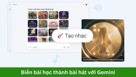 Biến bài học thành bài hát với Gemini