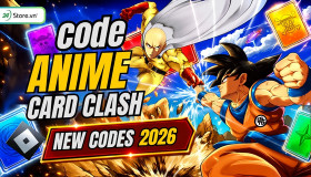 Code Anime Card Clash MỚI NHẤT tháng 10/2026, cập nhật liên tục