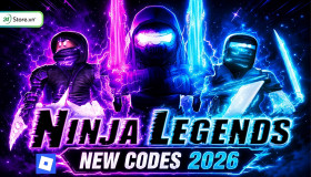 Code Ninja Legends mới nhất tháng 10/2026, cách nhập mã nhận quà