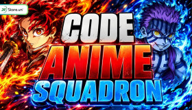 Code Anime Squadron UPDATE 3.5 mới nhất tháng 10/2026