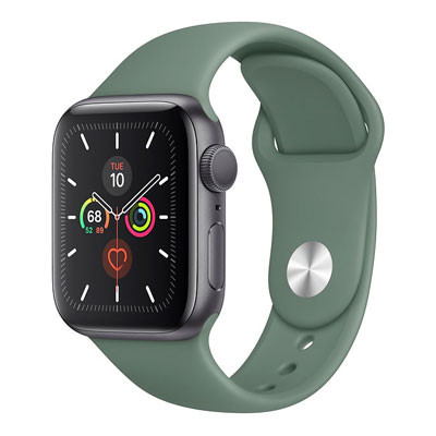 apple watch series 5 - 40mm - gps mau xanh reu