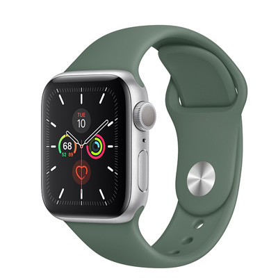 apple watch series 5 - 40mm - lte mau xanh reu