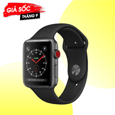 apple watch series 3 lte - mat nhom - day 38mm - cu