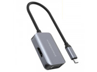 Hub chuyển Hyperdrive Bar 2 in 1 USB-C Macbook, iPad Pro (HDMI + VGA)
