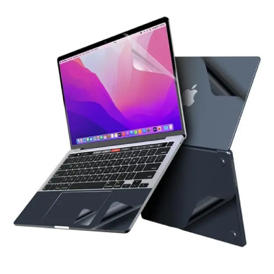 dan macbook air m3/m4 13 inch mocoll 5 in 1 midnight