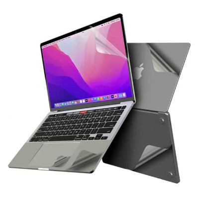 dan macbook air m3/m4 13 inch mocoll 5 in 1 silver