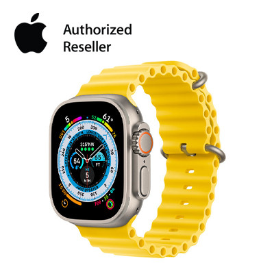 apple watch ultra - 49mm - LTE - mặt titanium dây cao su | chính hãng vn/a