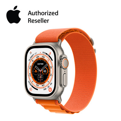 apple watch ultra - 49mm - lte - mặt titanium dây alpine - vừa| chính hãng vn/a