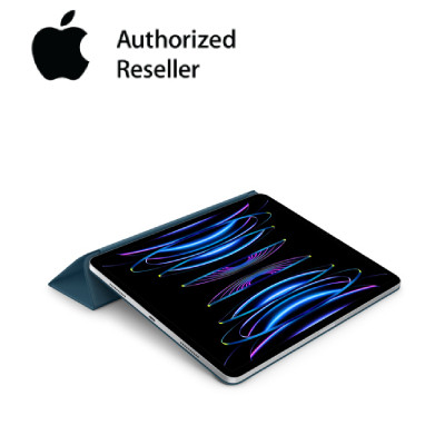 smart folio cho ipad pro m2 12.9 inch marine blue 2