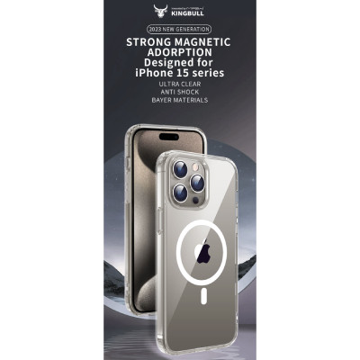 Ốp lưng iPhone 15 Pro Max Mipow hỗ trợ sạc MagSafe