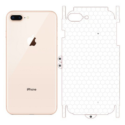 Miếng dán PPF nhám mặt sau Glass iPhone 7/8 Plus