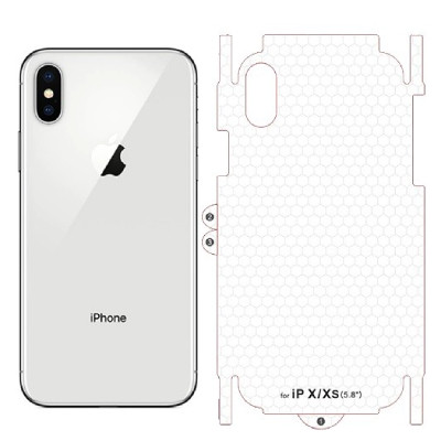 Miếng dán PPF nhám mặt sau Glass iPhone X/XS