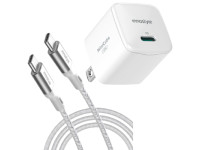 Combo Cốc sạc nhanh Innostyle Ultra Minicube 20W và Cáp Innostyle PowerFlex C to C