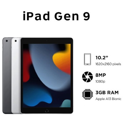 iPad 10.2 inch 2021 Wifi Cellular (Gen 9) Cũ