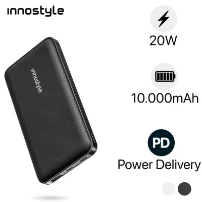 Pin dự phòng Innostyle Powermax 10.000mAh PD/QC3.0 20W