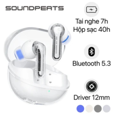 Tai nghe True Wireless SoundPEATS Clear