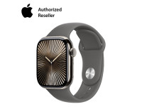 Apple Watch Series 10 42mm LTE - Viền Titan, Dây Cao Su Size S/M | Chính hãng VN