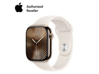 Apple Watch Series 10 46mm LTE - Viền Titan, Dây Cao Su Size S/M | Chính hãng VN