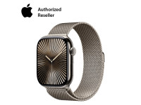 Apple Watch Series 10 46mm LTE - Viền Titan, Dây Quấn Milan Size S/M | Chính hãng VN