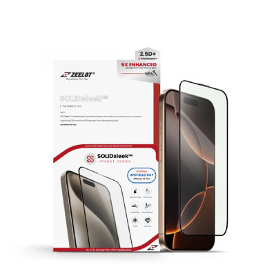Cường lực chống ánh sáng xanh iPhone 16 Pro ZEELOT SOLIDsleek