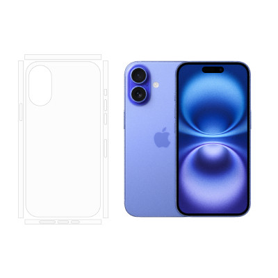 Miếng dán PPF iPhone 16 nhám mặt sau Glass
