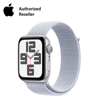 Apple Watch SE 2 2024 - 44mm - GPS - Viền nhôm, dây quấn thể thao | Chính hãng VN/A