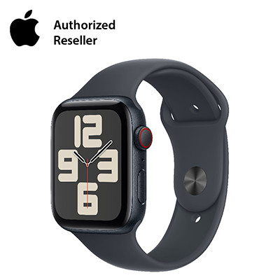 Apple Watch SE 2 2024 - 44mm - LTE - Viền nhôm, dây cao su Size S/M | Chính hãng VN/A